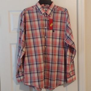 Southern Proper Plaid Casual Button Down Shirt